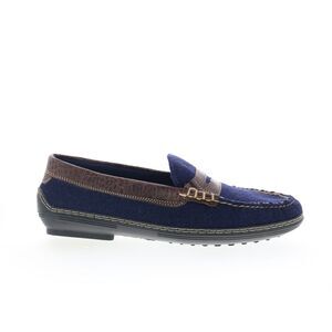 T.B. Phelps Mens Wool Penny Blue Shoes (NWT)